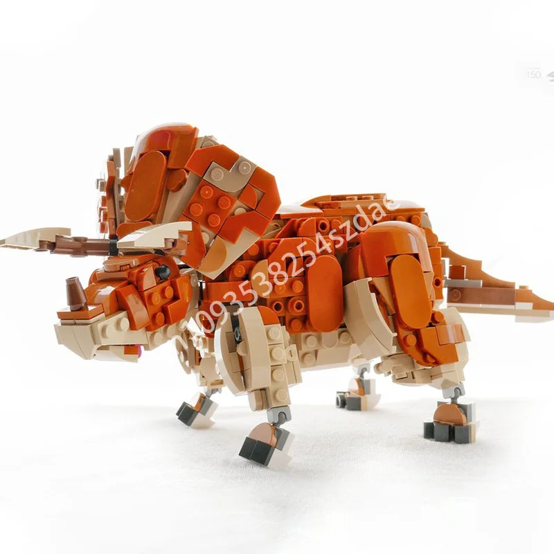 

577pcs MOC Triceratops Building Blocks Construction Christmas toy Gift Construction Logical thinking up Christmas toy Gift