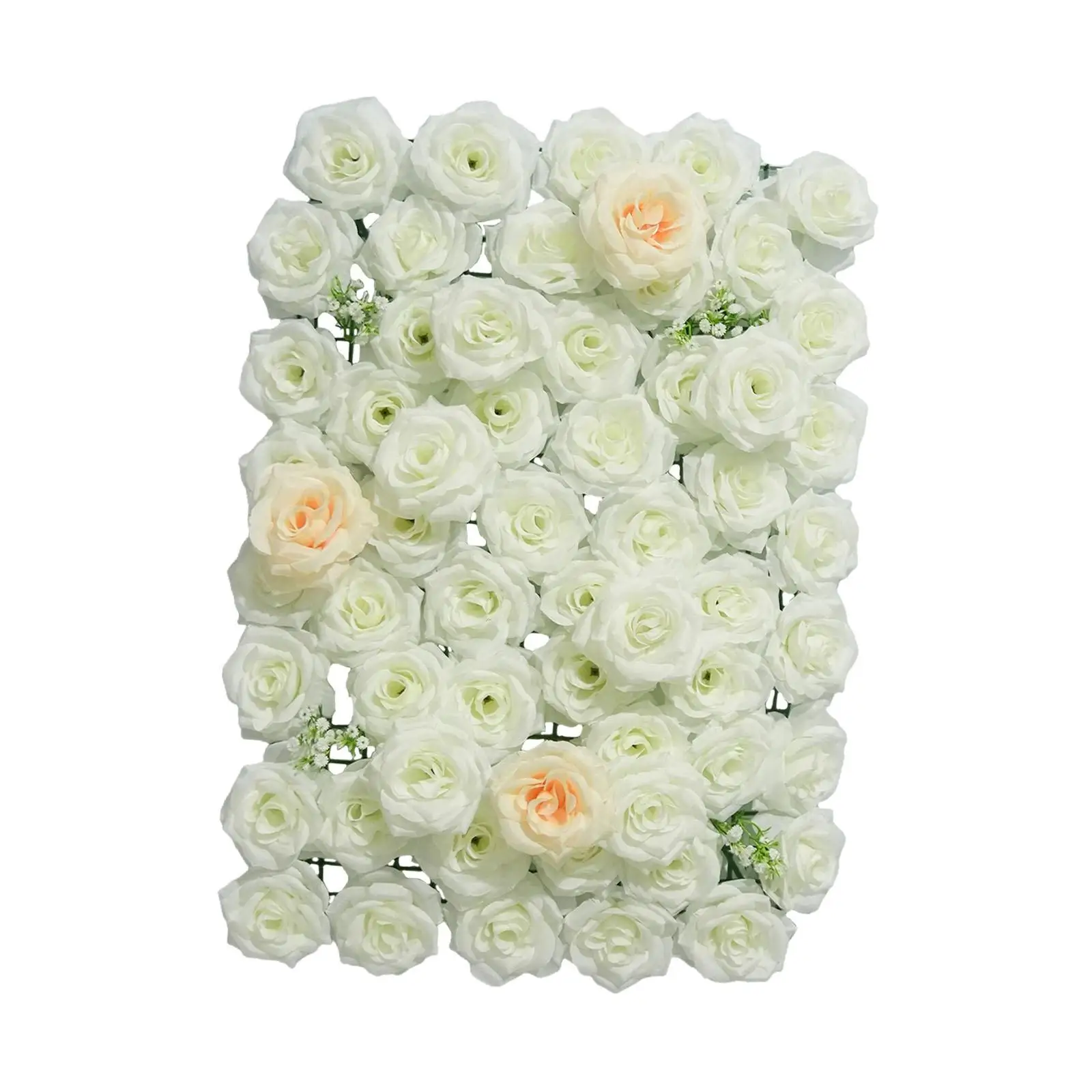 

Искусственные цветочные панели: Шелковые розы для свадебных композиций, настольных дорожек, цветочных стен для украшения вечеринок и церемоний