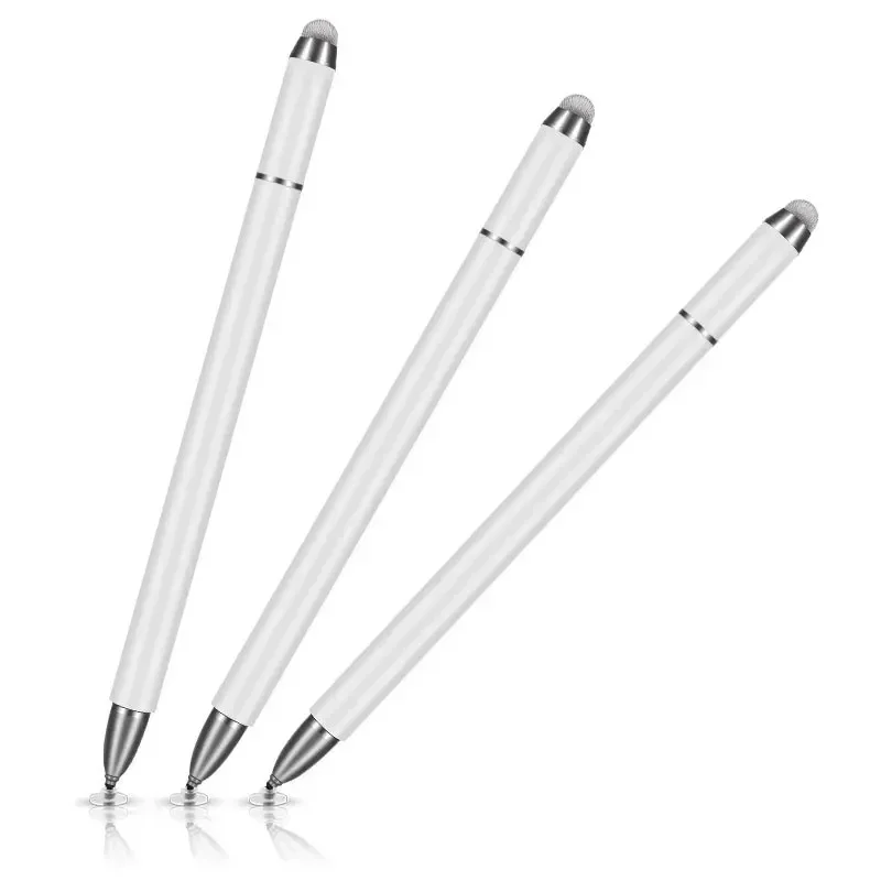 3 In 1 Capacitive Pencil for Smart Phone, Tablet - Thick & Thin Drawing, Android Mobile Screen Touch Pen