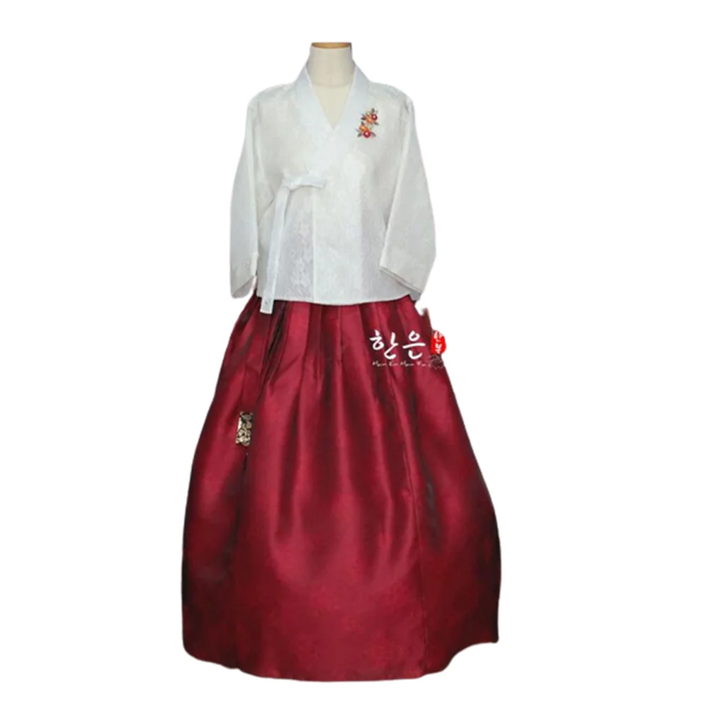 2019 Fahion White Modern Hanbok Fushion Hanbok Korean Traditional Hanbok Cosplay Dress Modernized Hanbok Performance Costume New