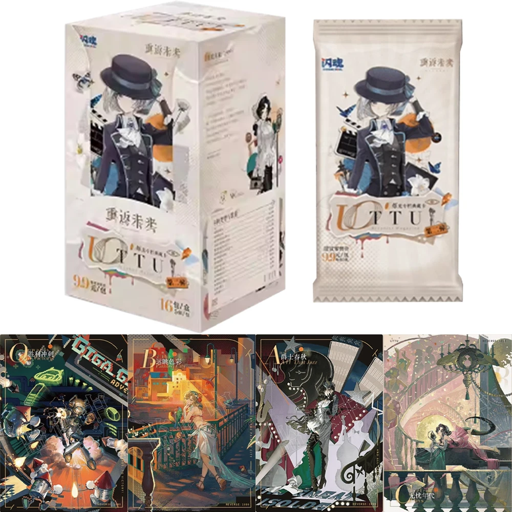 

Vintage 1999 UTTU Collection: Back To The Future Shining Pillar Rare Cards “Innocent Era” 2nd Print Movie Memorabilia Gift Box