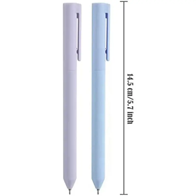 【CYBER MONDAY】6 Pack Colored Gel Pen Pastel Ink Colors Quick Dry Ink Pen Fine Tip 0.5mm Supplies Writing Journal