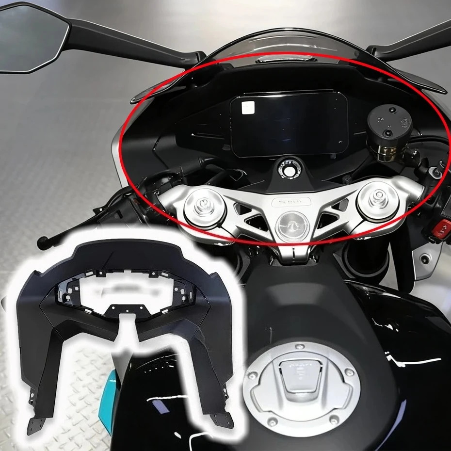 Motorcycle 675SR instrument shell decorative panel instrument face shield upper cover front face shield Fit For CF675SR-R 675SS
