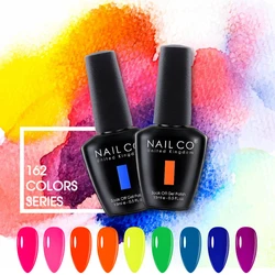 NAILCO 15 мл Радужный цвет УФ-гель-лак для ногтей Набор гель-лак для дизайна ногтей Все для маникюра Товары для ногтей для профессионалов Быстрая доставка