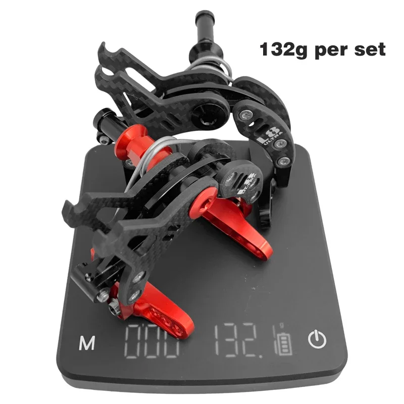 L8 Ultra Road Bike Ring Brake Clamp Bicycle Accessories Carbon Fiber Arms Titanium Bolt Bicycle Accessories 132g Per Set