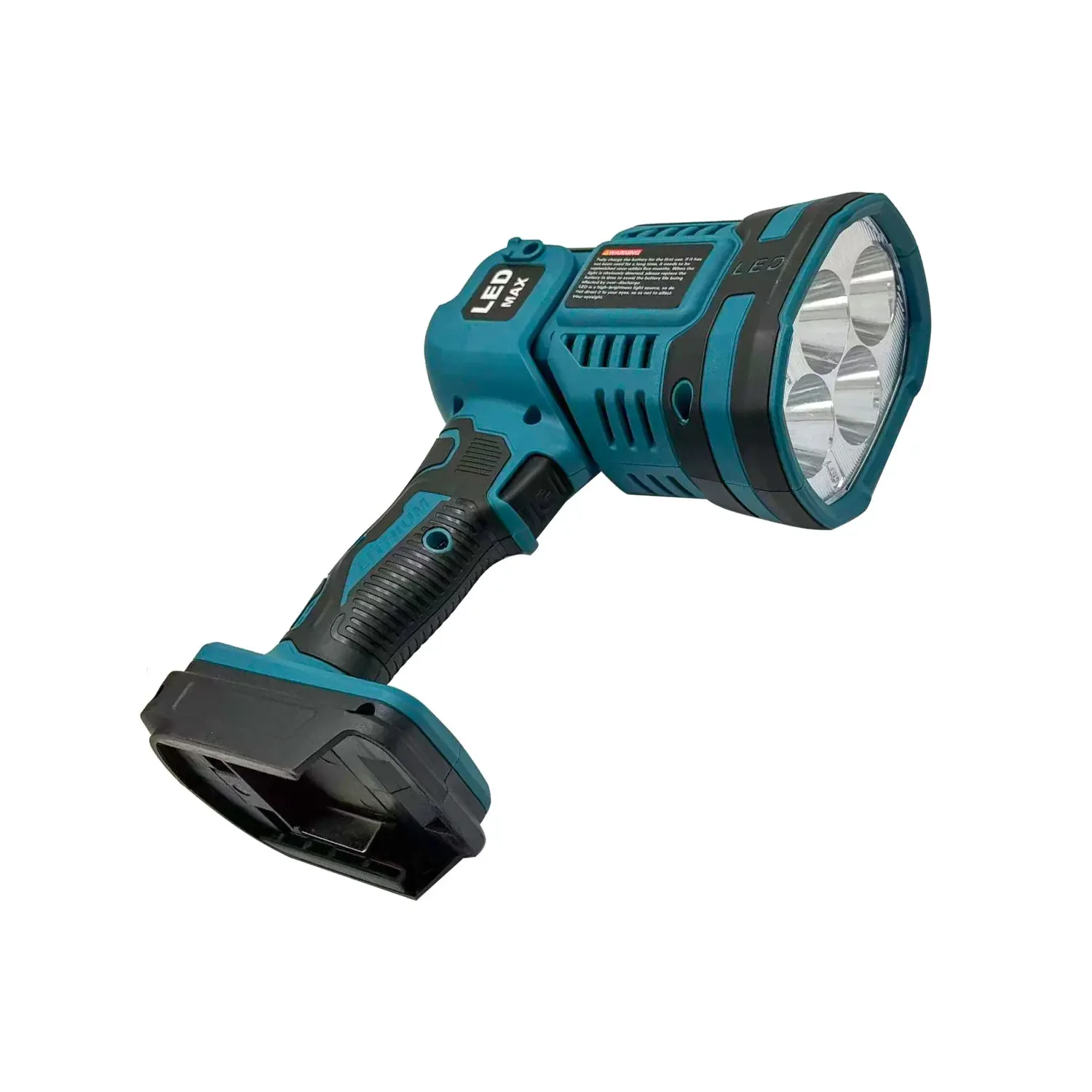 

LED Flashlight Work Light Cordless with Adjustable 90 Degree Head for BL1830 BL1840 Battery Suitable for Camping