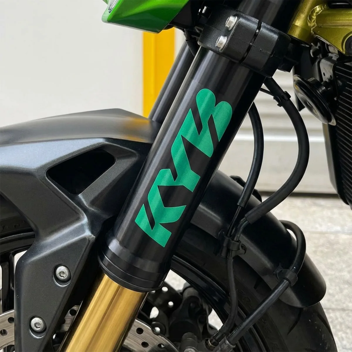 For Z900  Z900 SE Z900RS KYB Shock Motorcycle Accessories Reflective Vinyl Logo Stickers Motor Body Decor Decals