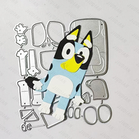 New Cute Puppy Metal Cutting Dies Scrapbooking For DIY Greeting Card Reliefs Craft Stamps Photo Album Embossing Dies