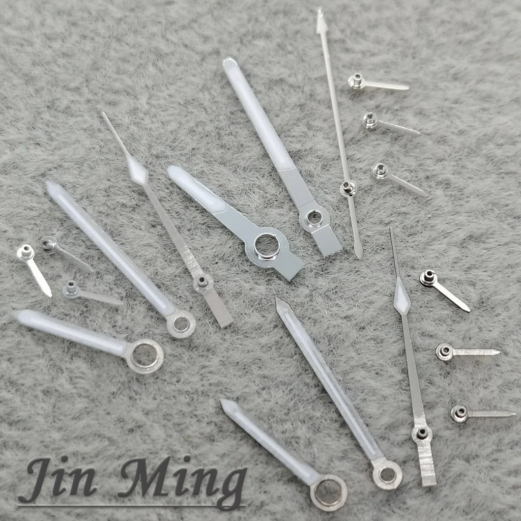 عالية الجودة 6 دبابيس VK63 ساعة الأيدي الفضة الأسود الذهب ارتفع الأيدي الأخضر مضيئة الساعات مؤشرات صالح VK63 VK63A حركة الكوارتز