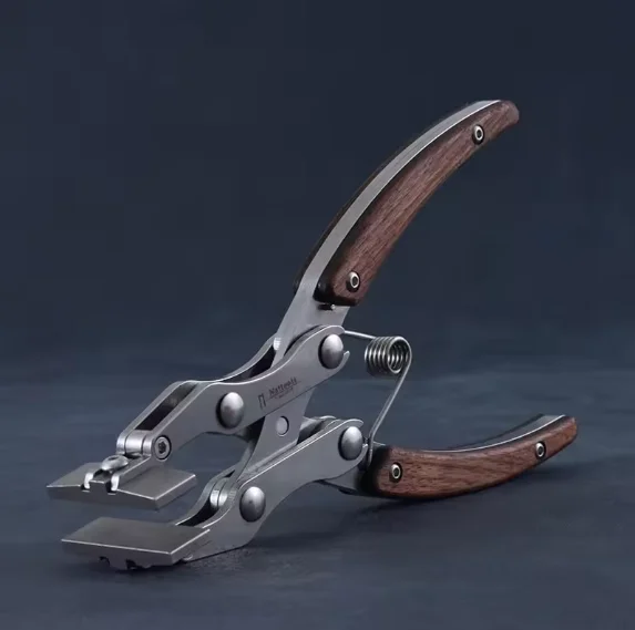 

Натуллы ручной работы DIY ремесленные инструменты для рукоделия из кожи кожаные плоскогубцы из нержавеющей стали профессиональные двойные плоскогубцы