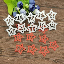 Star number frame set Metal Cutting Dies Stencils For DIY Scrapbooking Decorative Embossing Handcraft Die Cutting Template