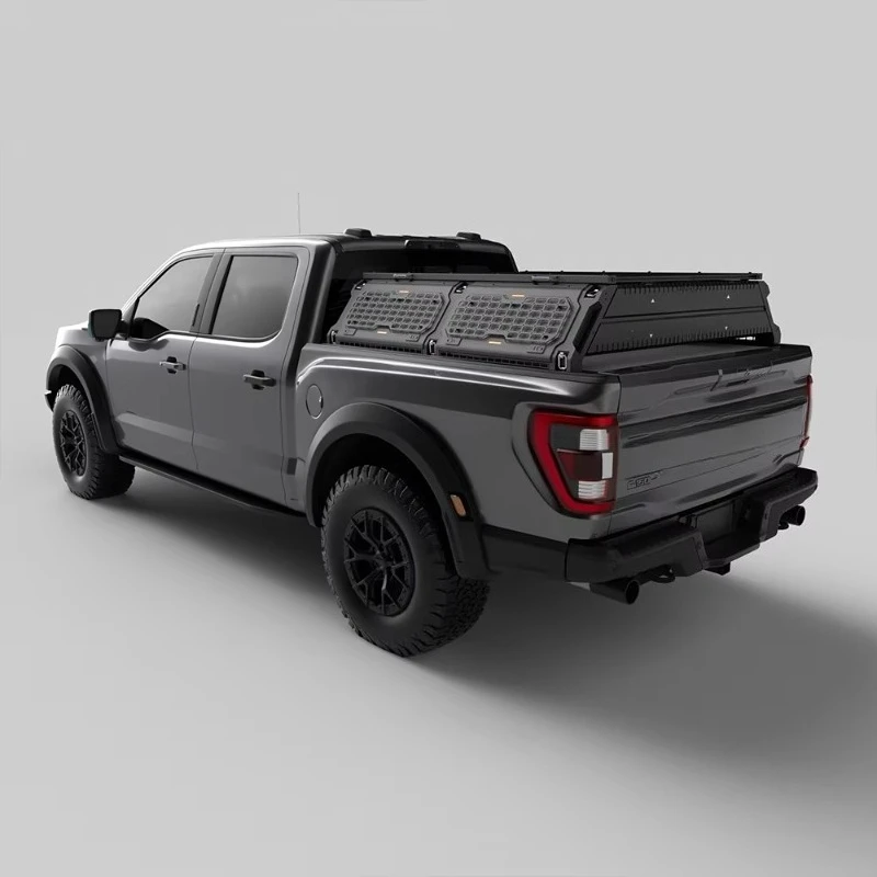 Premium Black Truck Rack for  RAM - Heavy Duty Aluminum Steel Rack W/ Powder Coat