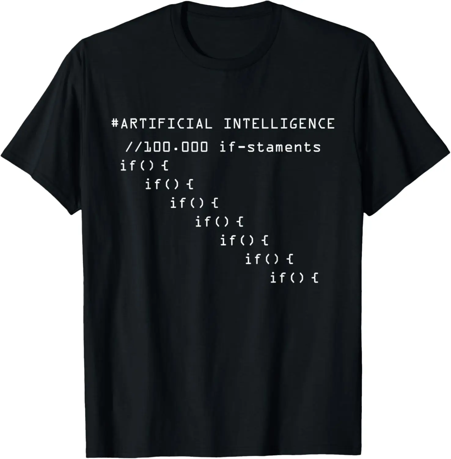 

Computer Scientist Gift - Artificial Intelligence AI Robot T-Shirt