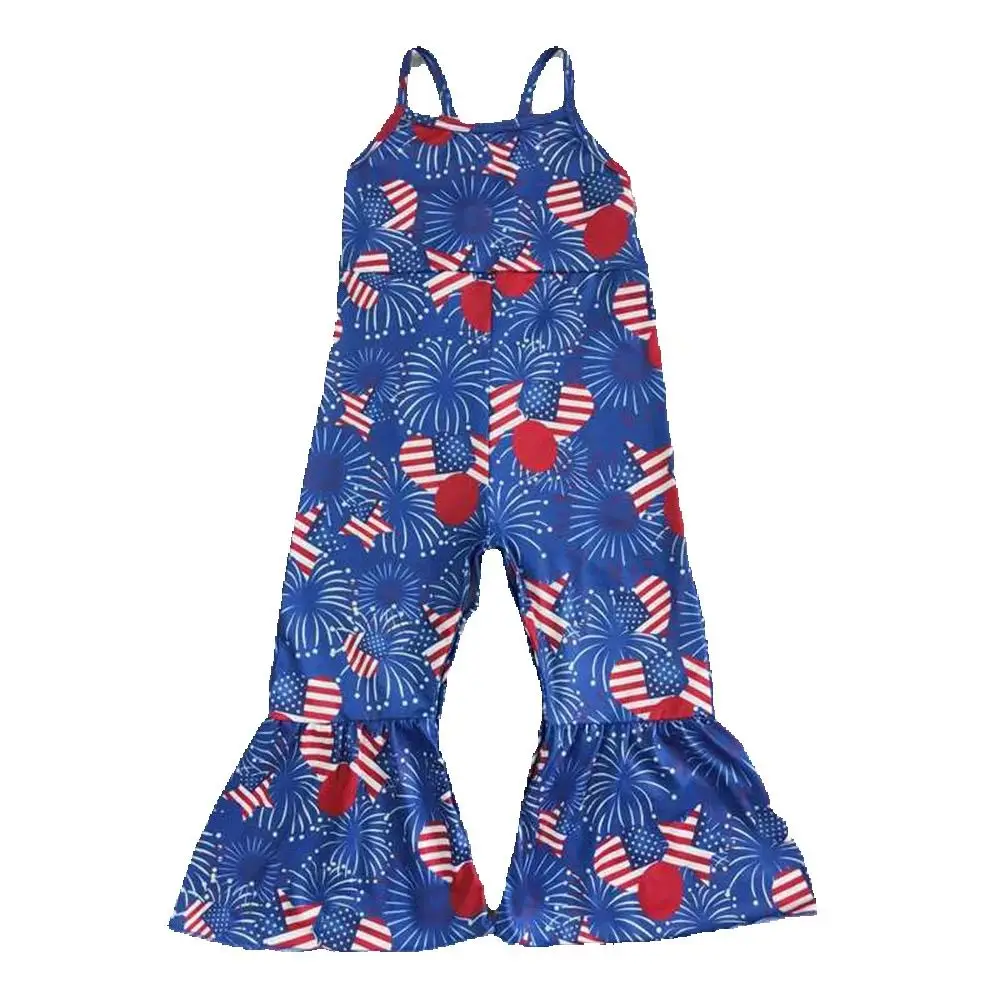 

SR0056 girl july 4th jumpsuit