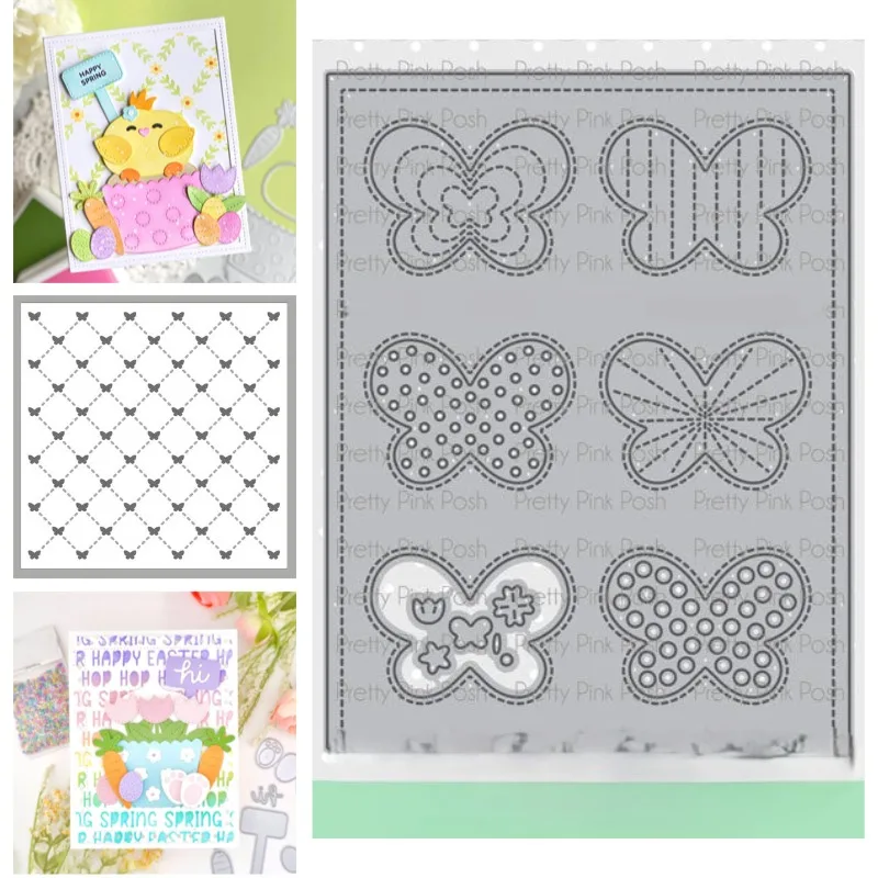 Butterfly Cover Plate Metal Cutting Die And Stamps Stencil Scrap Booking Background DIY Decoration Craft Embossing Stencil 2026
