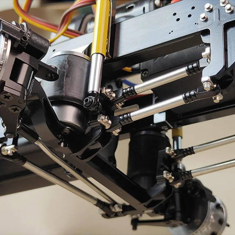 

Радиоуправляемый грузовик, переднее колесо, рулевое управление, подушка безопасности, пневматическая подвеска для автомобиля Tamiya SCANIA 770S R620 Volvo 56360 MAN