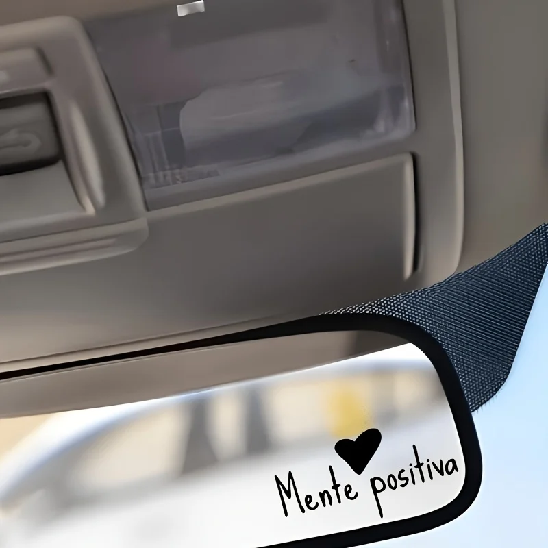 1/3PCS Positive Quote Heart Sticker Inspirational Vinyl Decal for Car Mirror Motorcycle Laptop Cup Glass Window Affirmation Gift