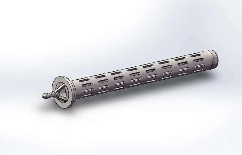 Factory Custom Perforated Stainless Steel Mesh Drill Pipe Screen Filters Impurities in Drilling Fluid for Protect MWD Equipment