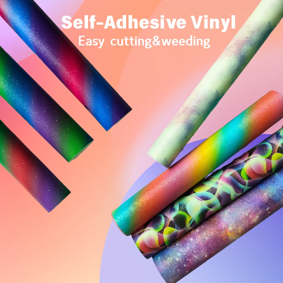 CHEONET VINYL --- Beautiful Permanent Self Adhesive Vinyl DIY Sticker Film Glass Windwo Mug Cup