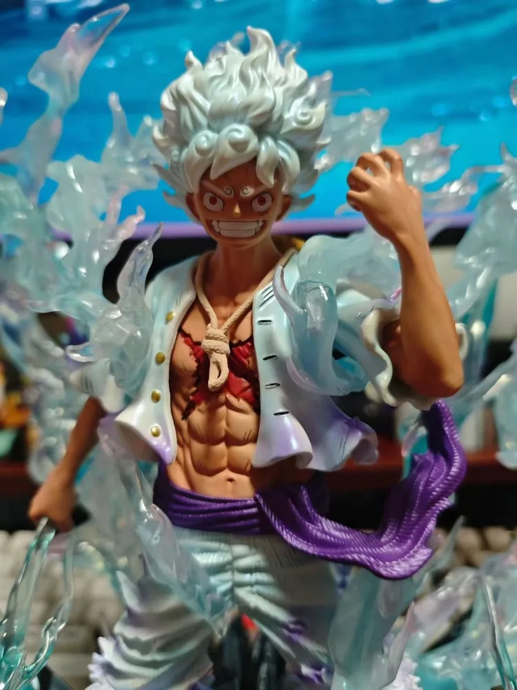 JT Studio One Piece Nika Rufy Gear 5 Figure 30cm Scimmia D. Rufy Anime Figura Statua GK Modello Da Collezione Ornamenti Giocattolo Regalo