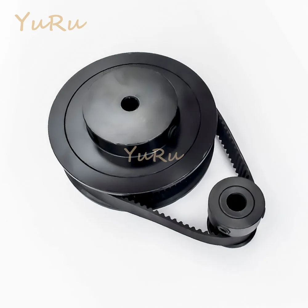 GT2 2M 20 80Teeth 2GT 20T 80T Timing Pulley Belt Set Bore 5/8mm Belt Width 10mm Tensioning Wheel Synchronous 3D Printer Parts