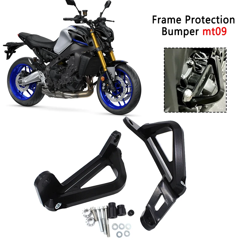 MT09 Motorcycle Engine Bumper Guard Frame Slider Crash Bar Falling Protector For YAMAHA MT 09 MT-09 SP Tracer 900 9 GT 2021-2022