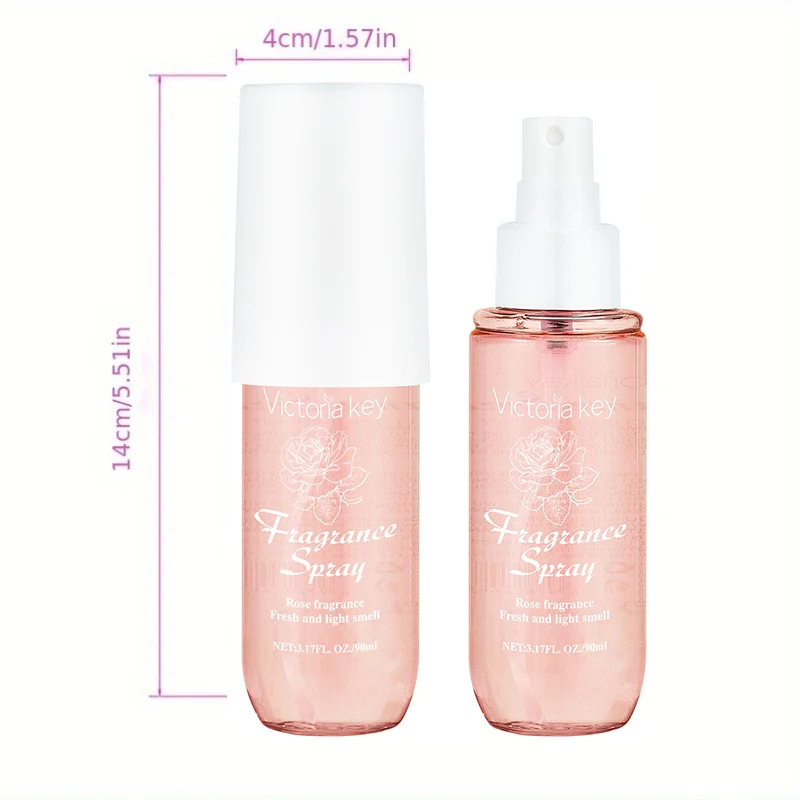 สเปรย์น้ำหอมลายดอกไม้ กลิ่นหอมธรรมชาติ ติดทนนาน สูตรปราศจากแอลกอฮอล์ กลิ่นหอมแบบเอสเซนส์ยอดนิยมจากบราซิล