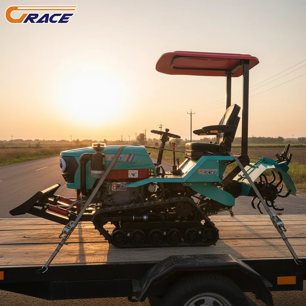 Customize Agricultural Tractor High Efficiency Farm Tractor For Various Farming Work