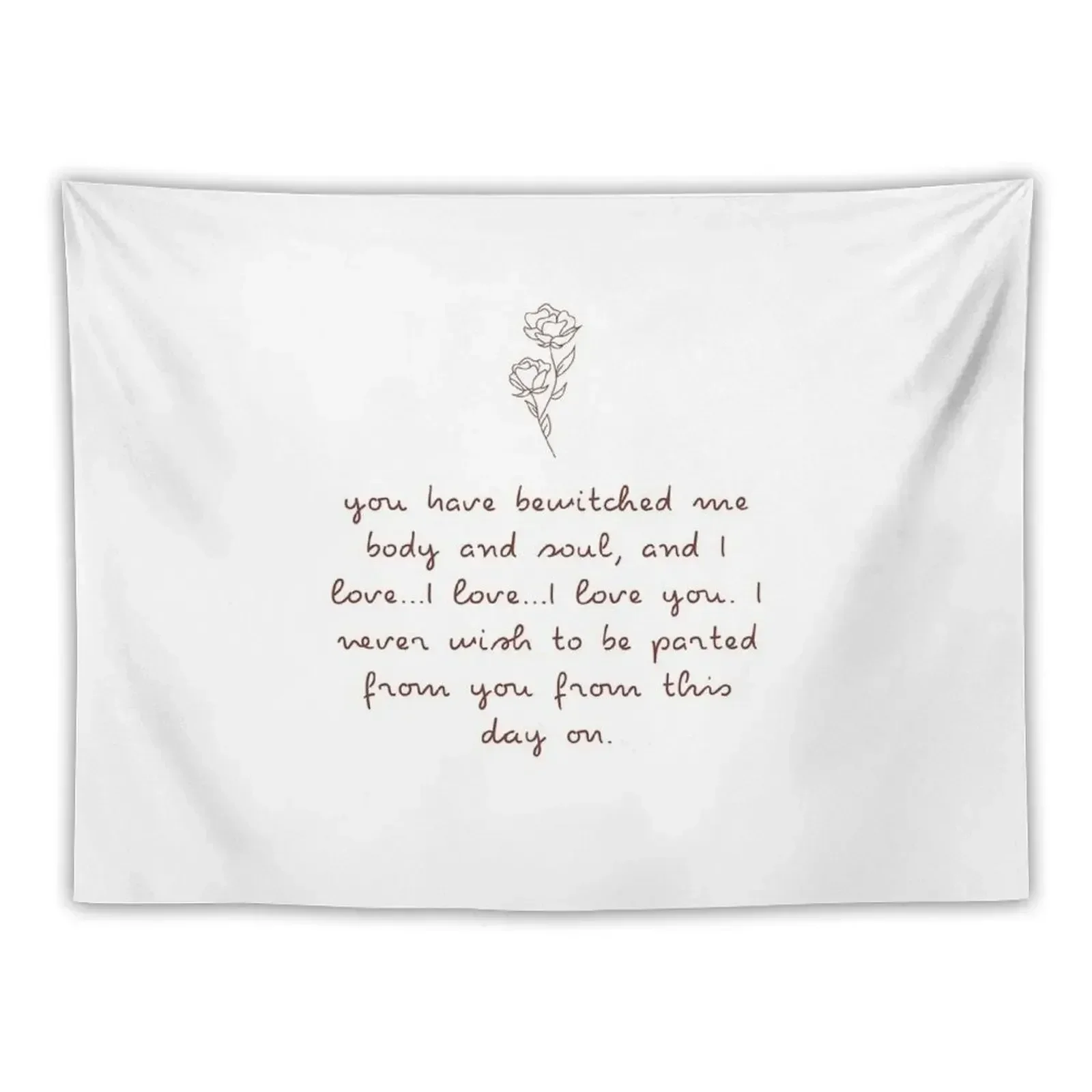 Pride and Prejudice, Body and Soul Tapestry Decoration For Home Home Decor Accessories Wall Decor Hanging Tapestry