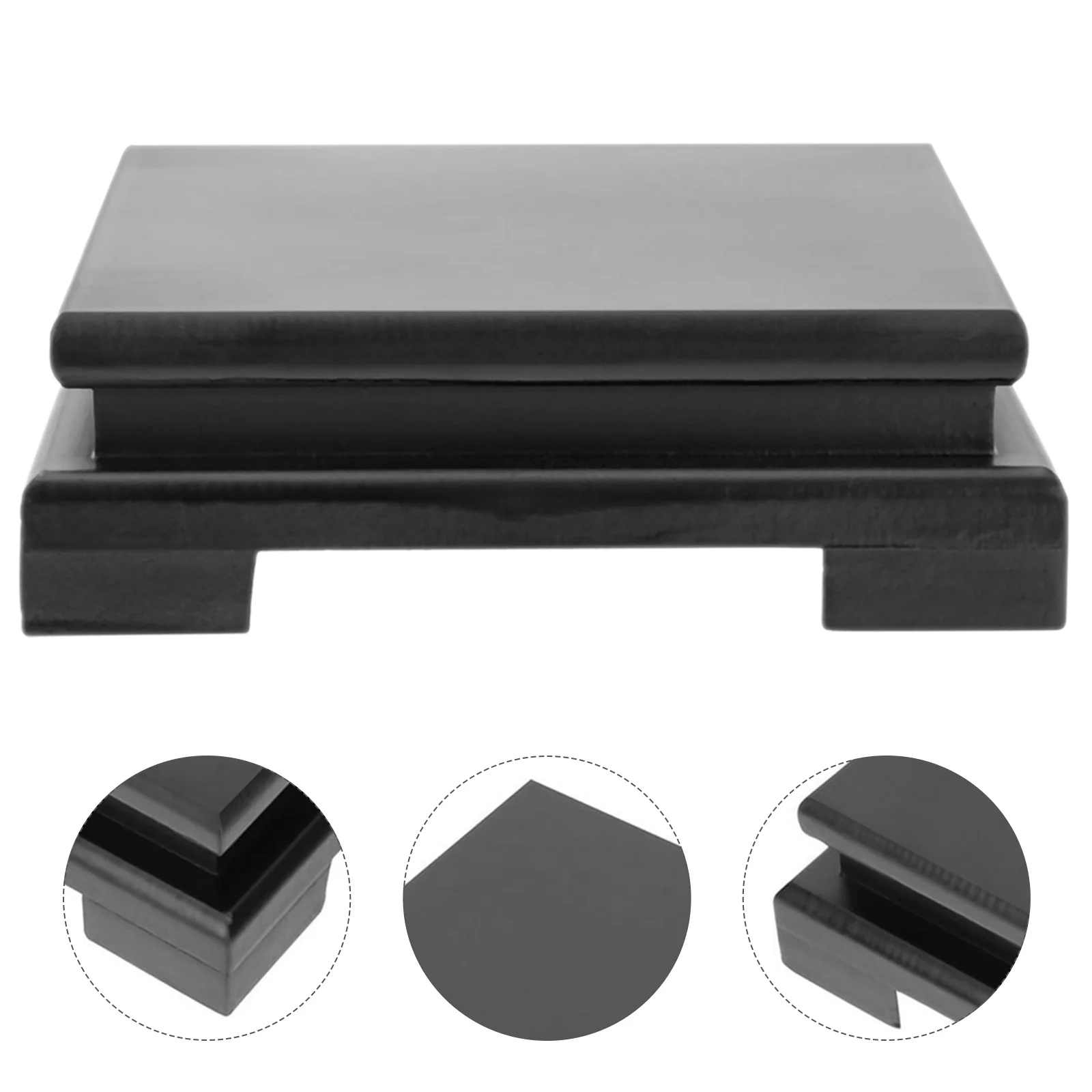 

Premium Wooden Plant Riser Stand For Potted Plants Vase Fish Bowl Display Home Garden Crafts Decoration Rack Wood Plant