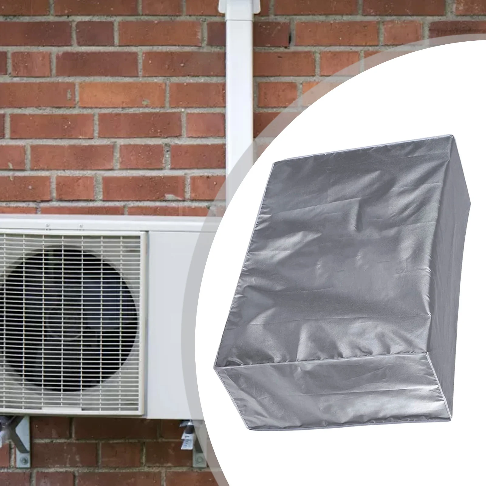 Sunscreen Cover Dust Cover Sunscreen Rainproof 1pcs Air Conditioner Dustproof Cover Outer Machine Cover  Sunscreen