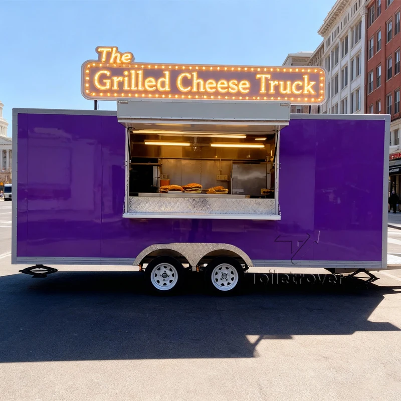 

Custom Street Mini Snack Food Truck Guangzhou Roasted Chicken Wing Shawarma Turkey Baked Potatoes Rent Food Trailer Container