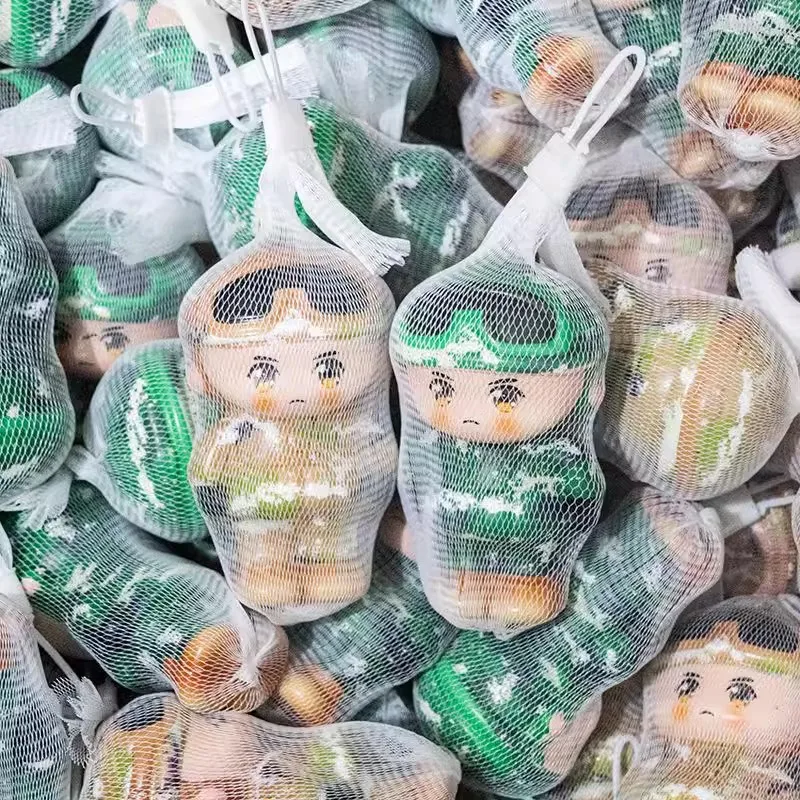 الإبداعية الجندي ضغط تململ لعبة واقعية الكرتون شكل مكتب ديكور بولي انتعاش بطيء الضغط الحسي لعبة الحلي هدية