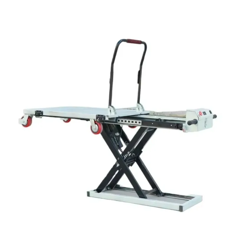 

【Best-selling】 Portable Trolley Scissor Type Small Lift Flatbed Electric Hydraulic Lift Cargo Handling Artifact Lifting Platform