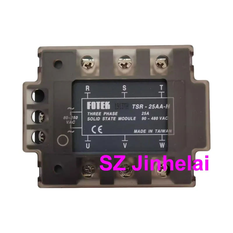 

Authentic Original FOTEK 3phase Solid State Relay Thyristor Module TSR- 25AA 40AA 50AA 75AA 25AA-H 40AA-H 50AA-H 75AA-H