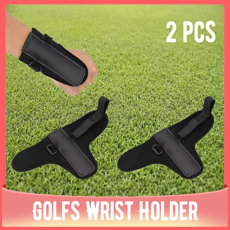 

2 pcs Golf Swing Trainer Aid Pro Power Band Wrist Brace Smooth And Correct Training Swing Gesture Alignment Practice Tool