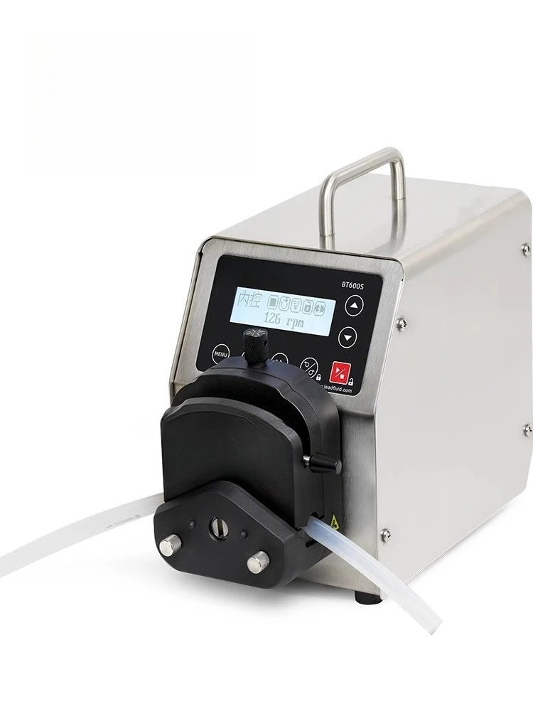 

BT600S/BT600L flow type intelligent peristaltic pump stainless steel corrosion resistance experimental quantitative pump