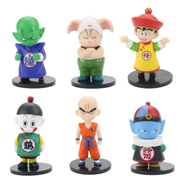 Dragon Ball Super Goku Vetega Majin Buu Freeza Beerus Whis Mark Karin Gotenks PVC Figures Anime Collectiable Model 1Set Toys