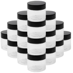 20/30/50pcs Plastic Cosmetics Jar 50g Makeup Box Face Cream Bottle Container Empty Makeup Jars Refillable Bottles Travel Pot