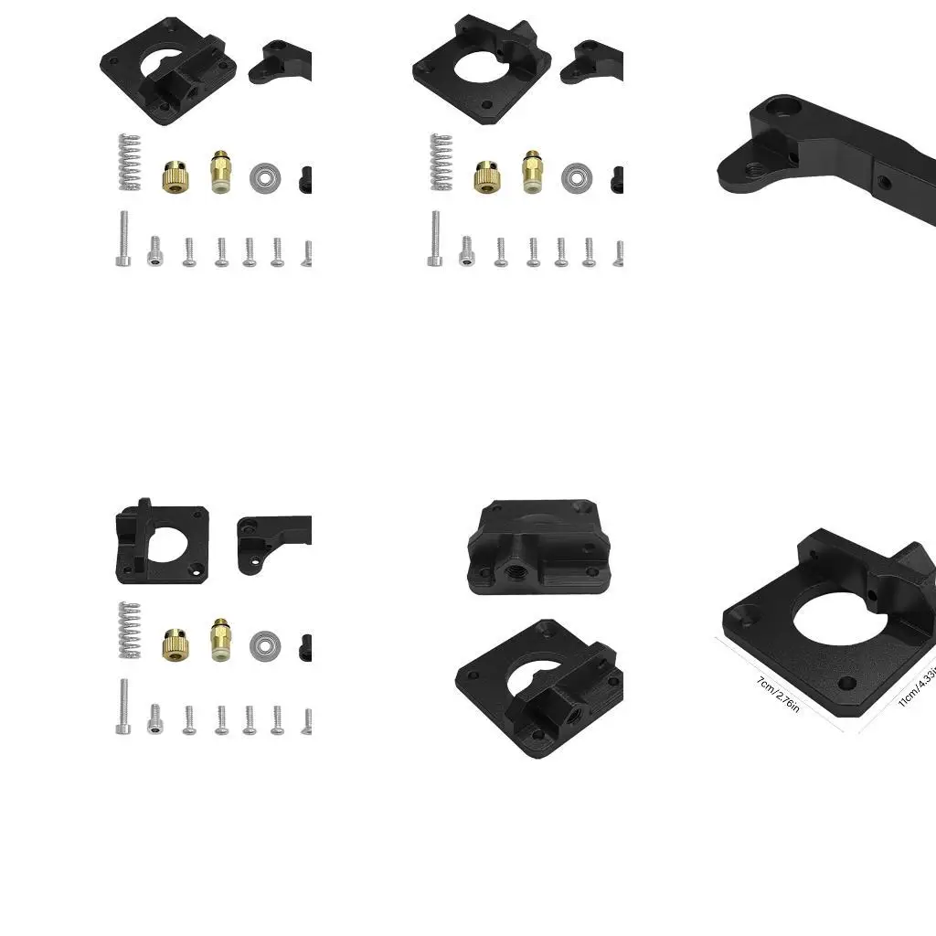 

652F Обновление металлического экструдера алюминиевого защитного корпуса для -принтера
