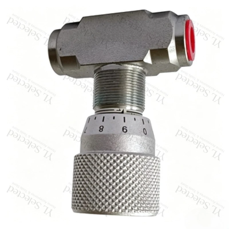 1PC STB-G1/4 STB-G3/8 Bi-Directional Flow Control Valve Carbon Steel Hydraulic Flow Restrictor Valve for Hydraulic Machinery