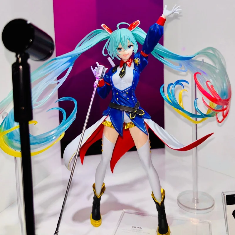 [Preventa] genuino Bandai Evolve Gundam X Miku aniversario proyecto especial Banpresto Vocaloid Hatsune Miku juguete coleccionable