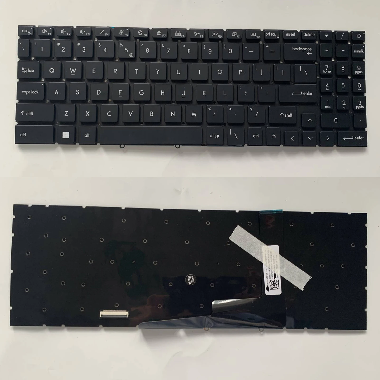 US Layout for MSI 9S7-158K12 Bravo 15 B5DD MS-1581 MS-1582 MS-1583 MS-1585 MS-158k laptop keyboard