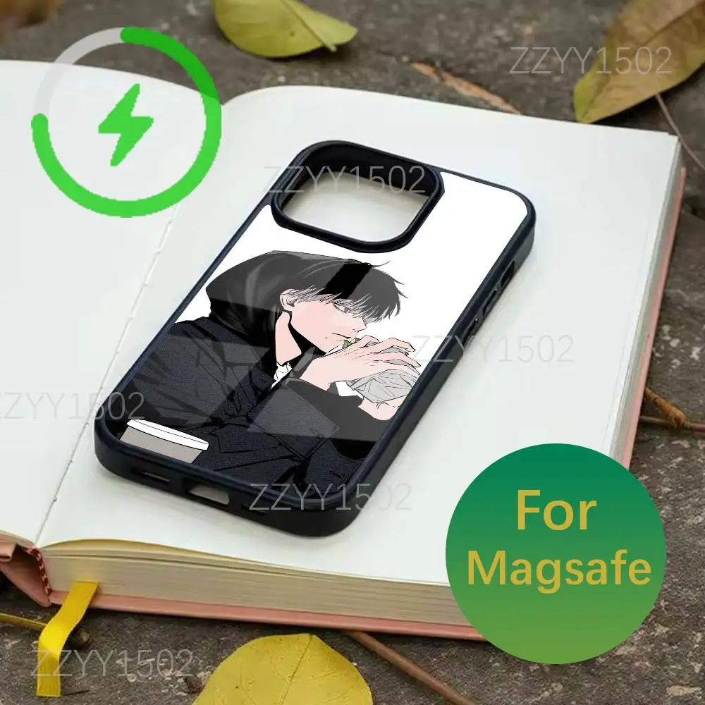 أنيمي Kaiju No 8 حافظة هاتف رائعة آيفون 17,16,15,14,13,12,11,Pro,Max,Plus,Mini,SE4,E Magsafe شحن لاسلكي #4