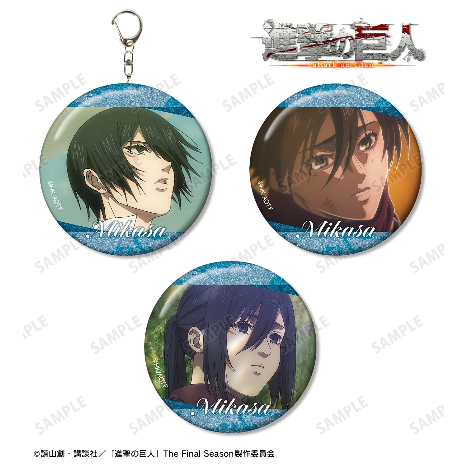 Новый-Шарм-Аниме-Титан-6-СМ-Брелок-Эрен-Йегер-Микаса-Акерман-Армин-Арлерт-Брелок-Акриловая-Модель-Тарелка-Рождественские-Подарки