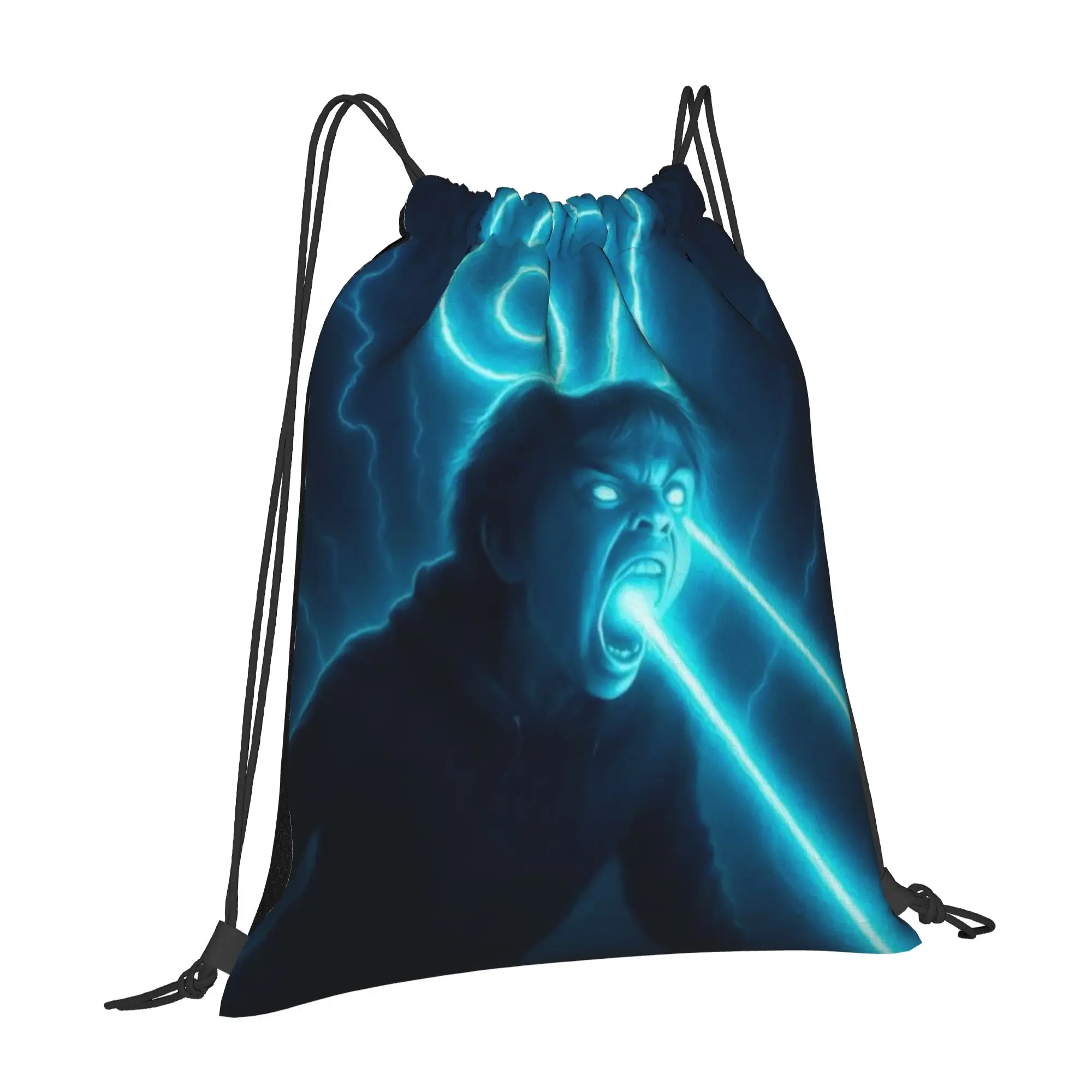 Teen 67 Earth in Electric Light 67 Multi-function Pocket Men Women Storage Backpack Teenager Travel Bag Print Drawstring Bags
