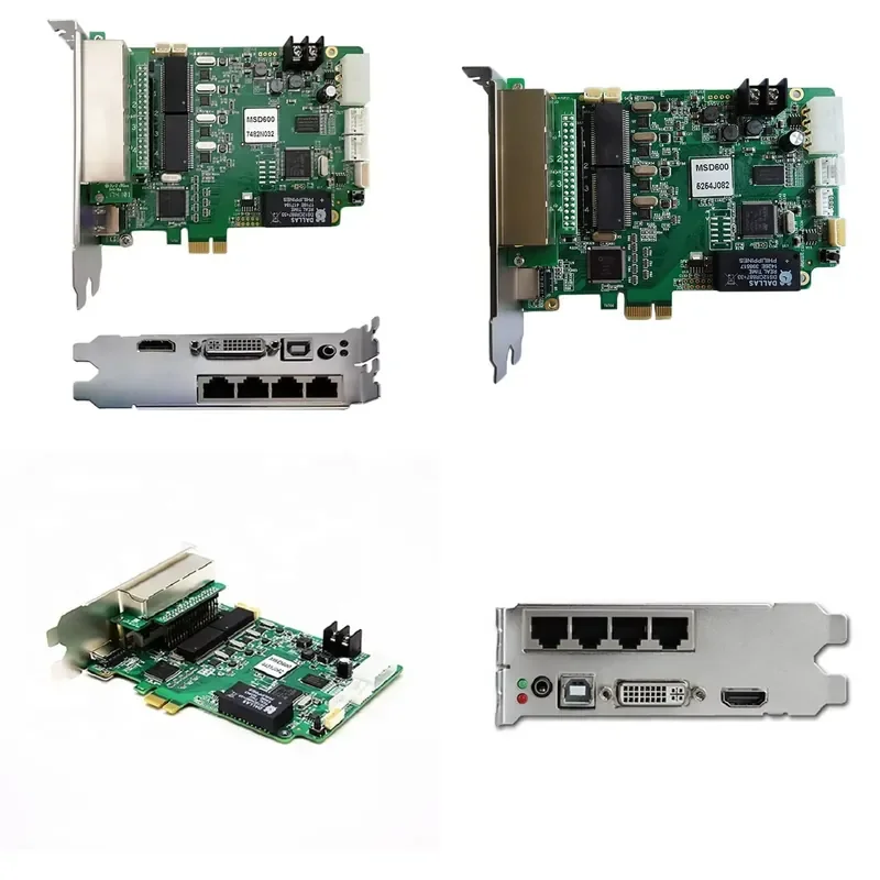 for Nova MSD600 Sending Card Outer LED Display Sending Controller Box Full Color LED Screen