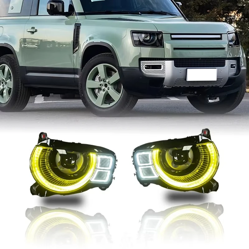 For High-End LED Headlights for  Defender New Condition 6000k Color Temperature