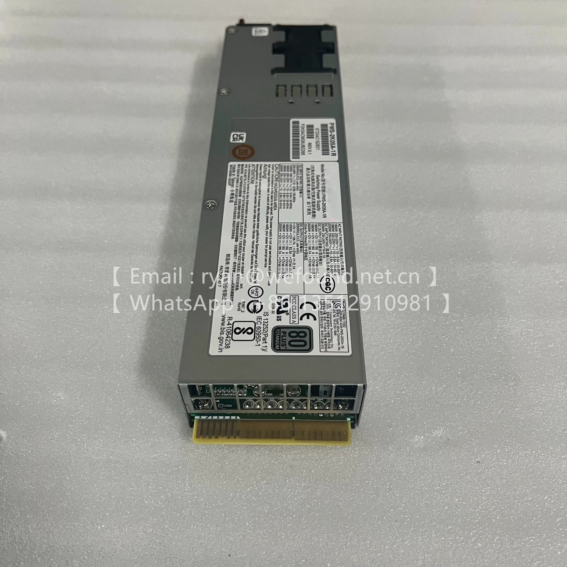 PWS-2K05A-1R 2000W パワーモジュール