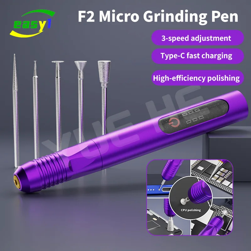 

Микрошлифовальная ручка LANRUI F2 - инструмент для ремонта телефона для удаления зачищенных винтов, режущий экран, крышка, полировка жесткого диска, процессора